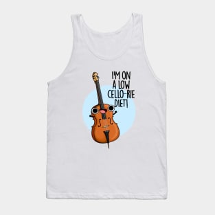 I'm On A Low Cello-rie Diet Cute Cello PUn Tank Top